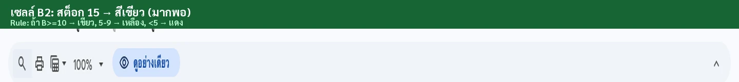 ตัวอย่าง Custom Formula ในงานจริง